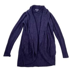 Barefoot Dreams Cozy Lite Black Cardigan, XS/S